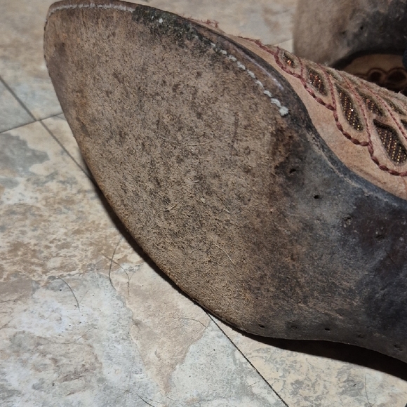 Cavender Embroidered  Women's Boots Snip Toe Brown Leather 406517 Size 7.5 B - Picture 14 of 16